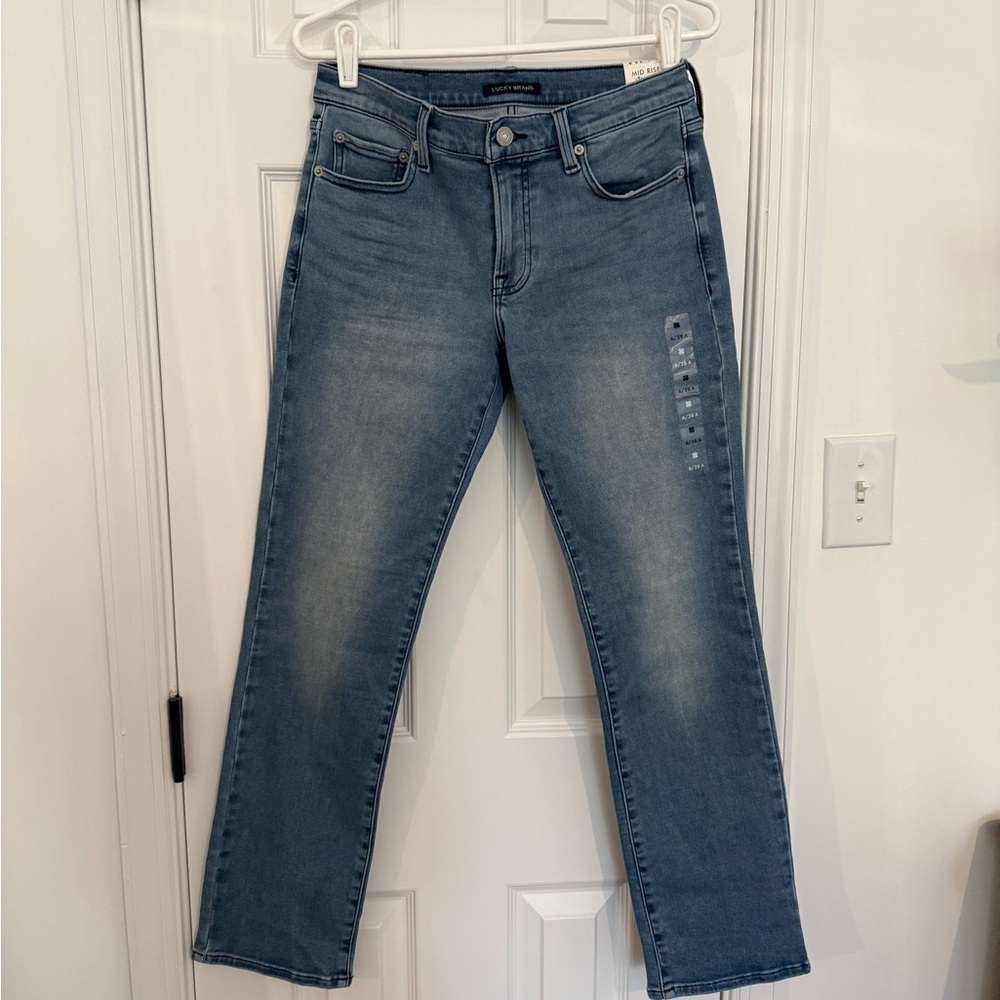 Lucky Brand Sweet Mid Rise Straight Jeans